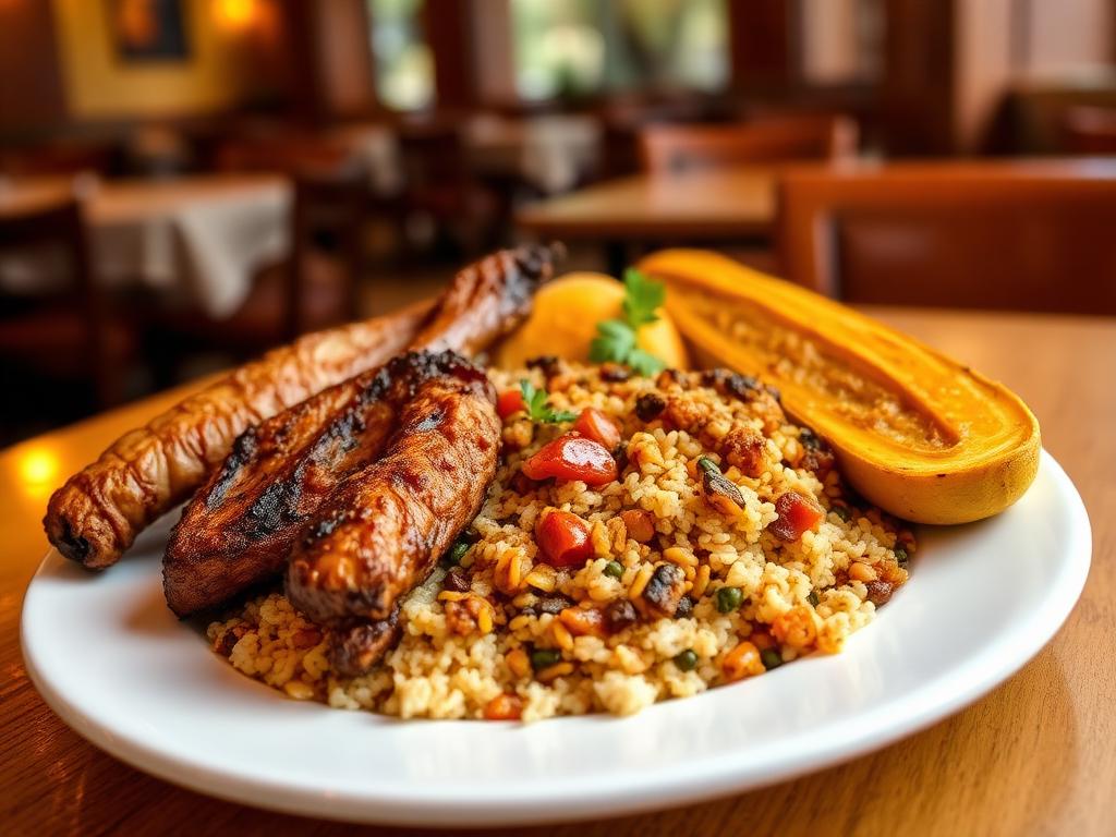 Jollof Rice at TIDA RESTAURANT