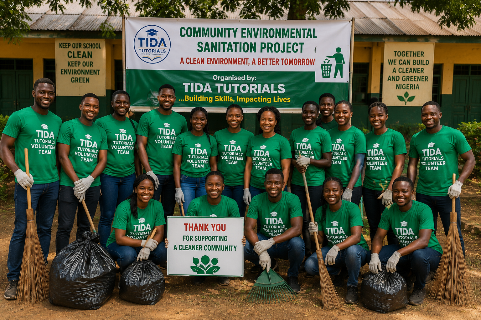 TIDA Tutorials volunteer team group photo